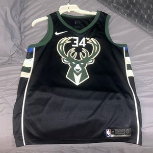 Giannis Antetokounmpo Nike NBA jersey Black